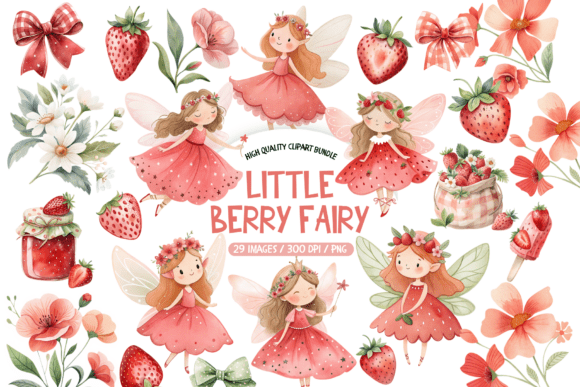 Download Little Berry Fairy PNG - Berry Collection
