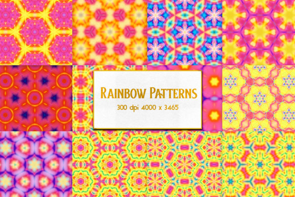 Download Rainbow Patterns - Rainbow patterns Collection