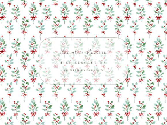 Download Holly Berry Seamless Pattern - Berry Collection